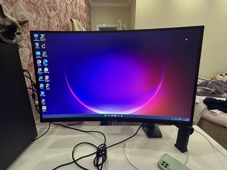 Монитор 27" XTREON XT2769VD черный