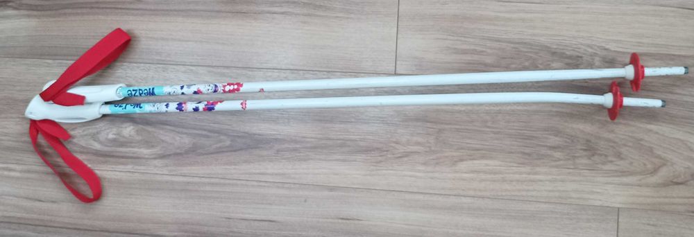 Bețe ski, copii, lungime 100 cm, utilizate