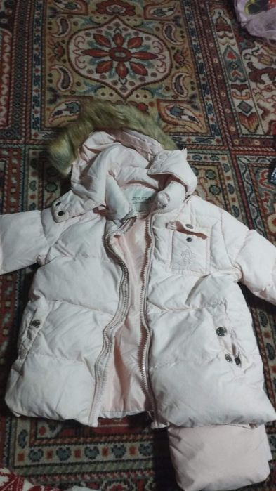 Combinezon puf de gâscă  12-18 luni