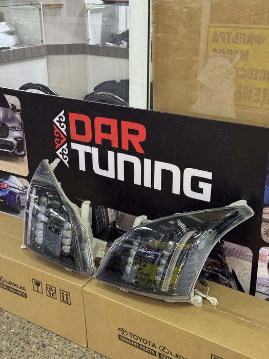 Prado 120 передние led фары