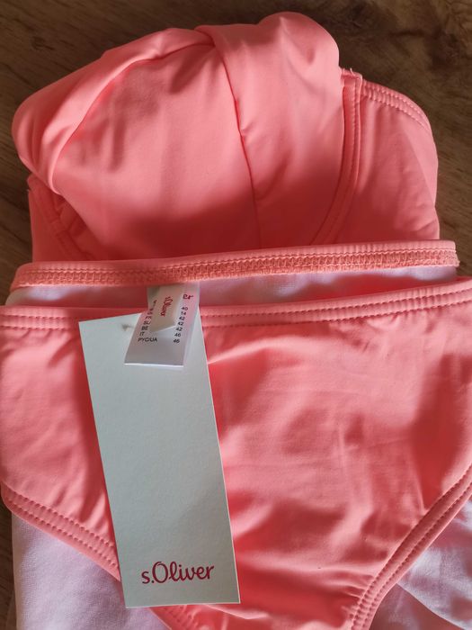 s.Oliver LM - Bikini Soft Розов сет бикини Бански комплект НОВ