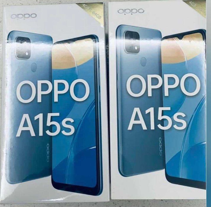 OPPO A15s 64GB 4GB Display 6.5 inch Albastru sau Negru Sigilat Nou