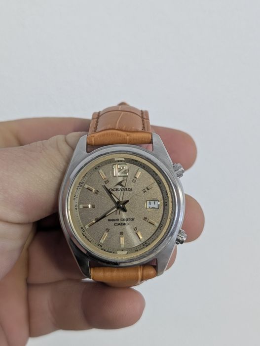 Ceas Casio Oceanus OCW-120LE Wave ceptor model de colecție r