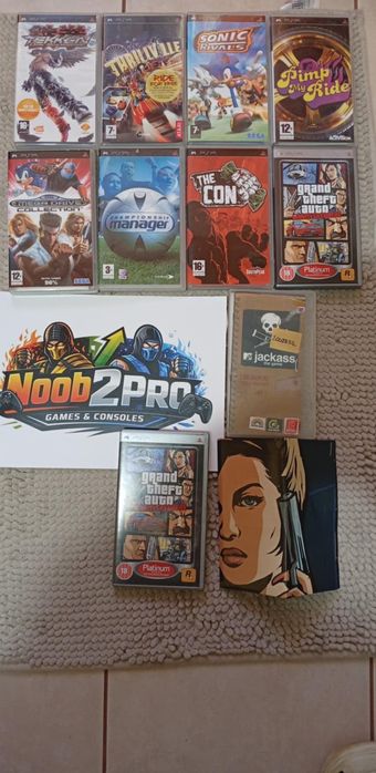 PSP игри комплект