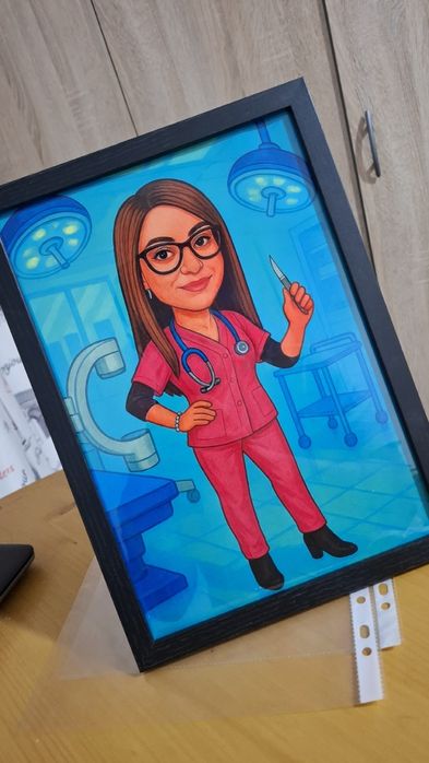 Realizez caricaturi din pozele dumneavoastra