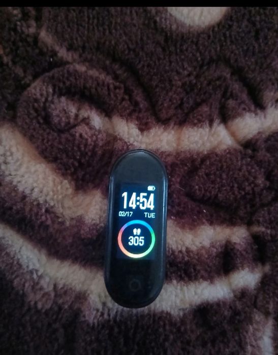 Brățară fitness  Mi Band 3 + încărcător + curea metalică
