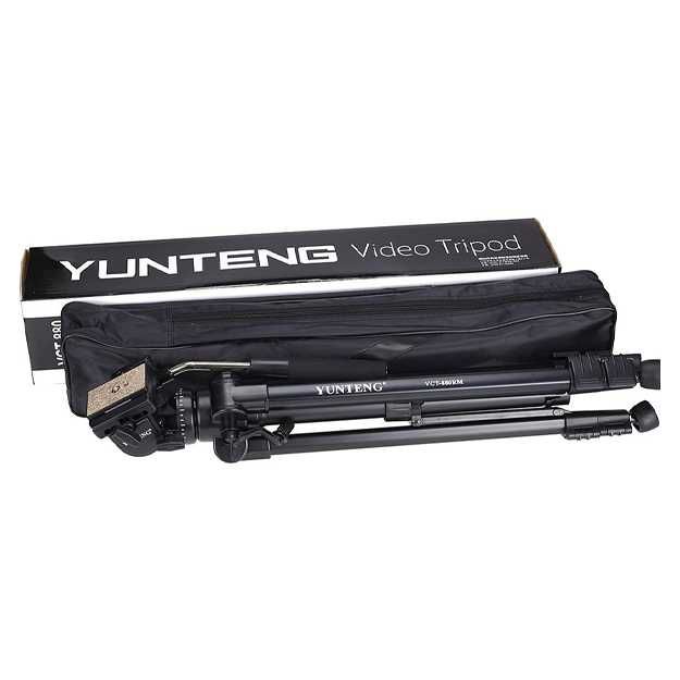 Yunteng VCT-880 — штатив для фото- и видеосъёмки. Есть доставка