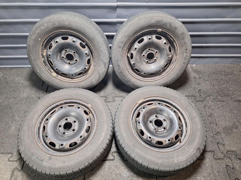 Jante De Otel Cu Cauciucuri 175/70 R14 Seat Ibiza V 6J5, 6P1 2008 - 2016 5Jx14H2 Et35 6Q0601027R
