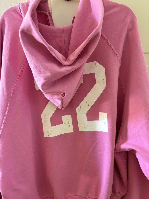 Balenciaga pink polo zip up