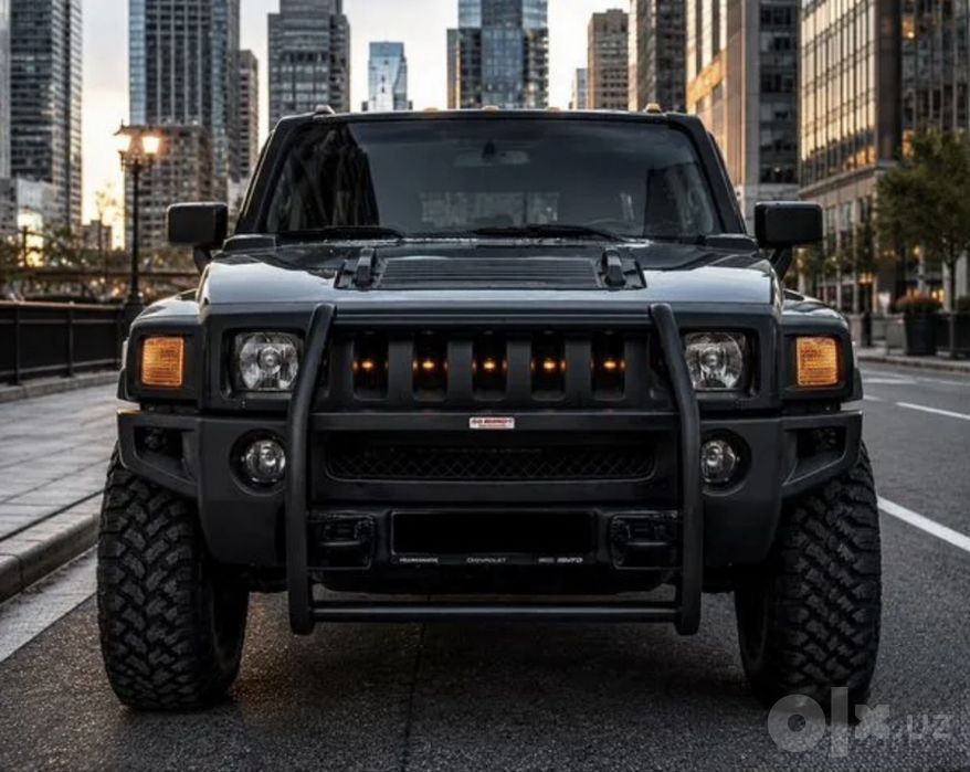 Защита бампера Hummer H3 H2 Кенгурятник