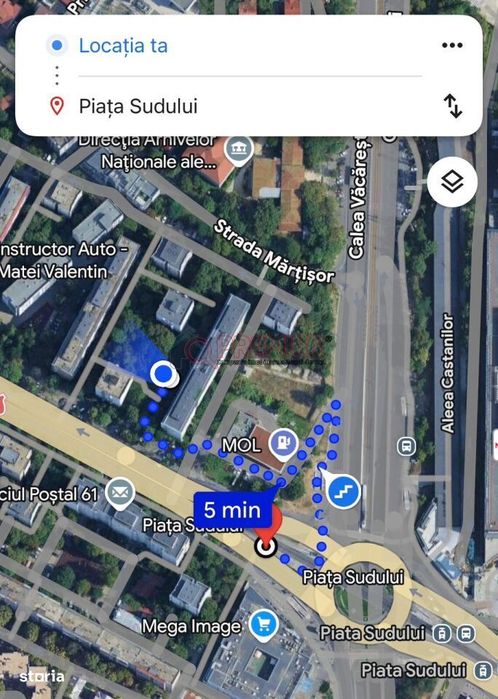 Sun Plaza | 5 minute Metrou Piata Sudului | 2 Camere | Disponibil