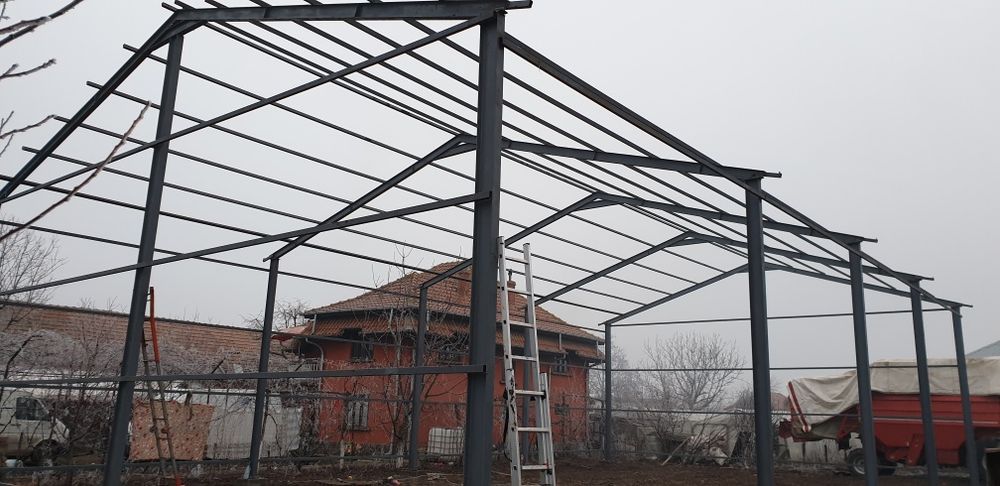 Vand hale metalice si structuri metalice și componente ferme stâlpi