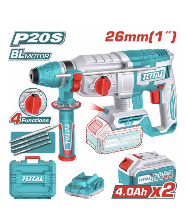 Перфоратор Total p20s