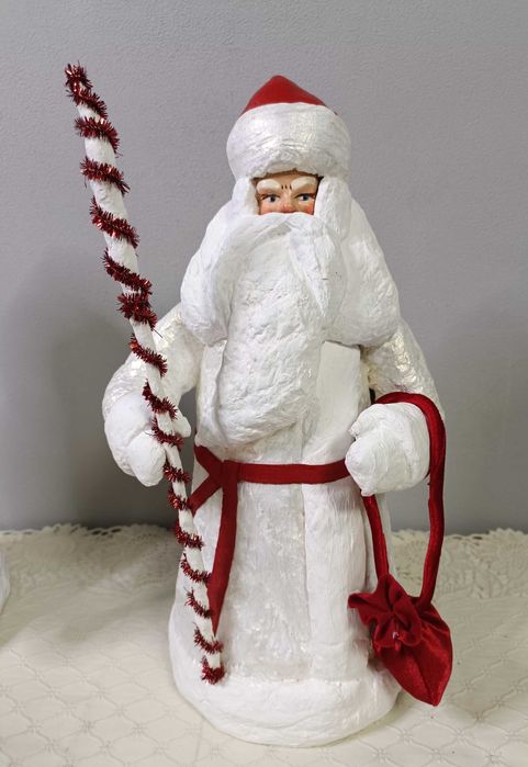 Ватный дед мороз реставрированный в идеальном состоянии