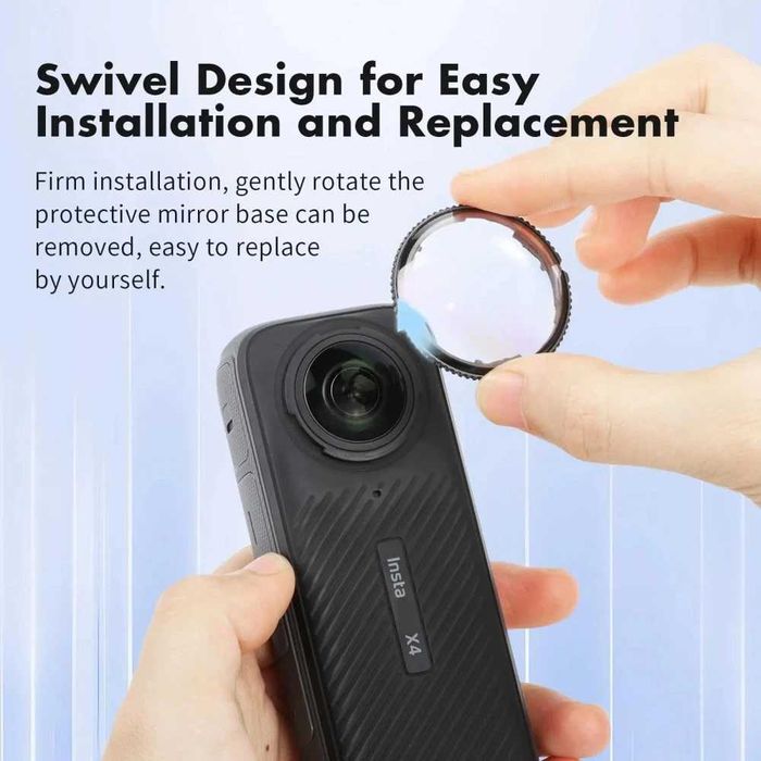 Cadru frame + protectie obiective + folie ecran camera Insta360 X4