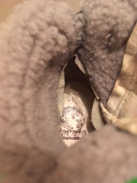 Cizme piele Kickers | marimea 26