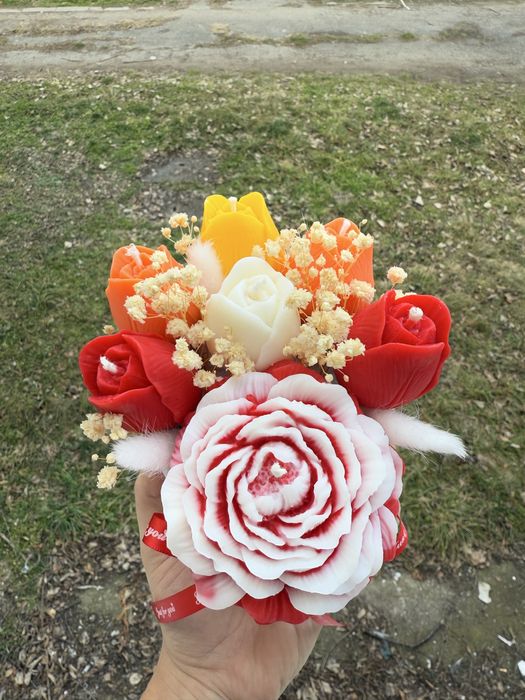 Ароматен букет от соев восък