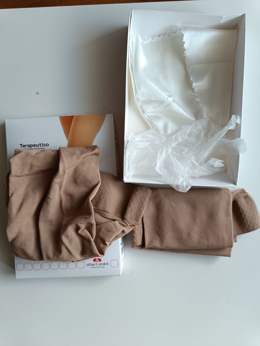 Компресивни чорапи Albert André, 7/8, клас 2, Medium - нов + почти нов