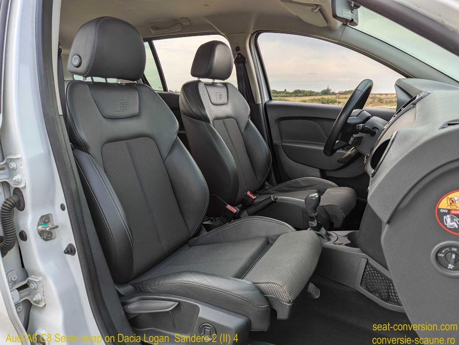 Sistem adaptare scaune de Audi A6 C8 pe Logan Duster Sandero