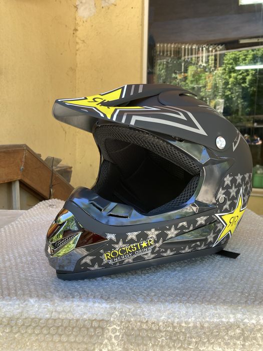 Нова кросова каска Rock Star М, Л, ХЛ