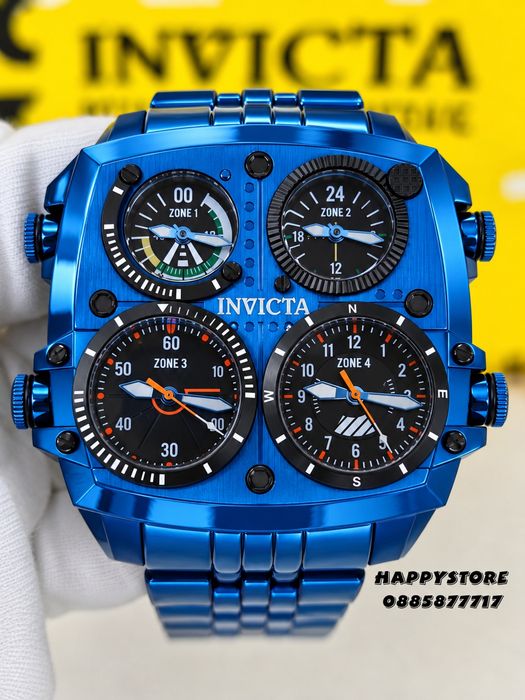 INVICTA Zulu Blue 54 mm, Инвикта нов мъжки часовник