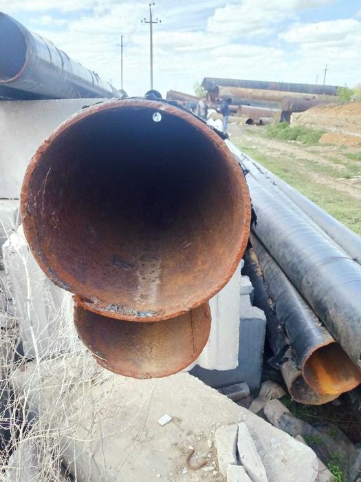 Бу трубы стальные, прямошевные, бу