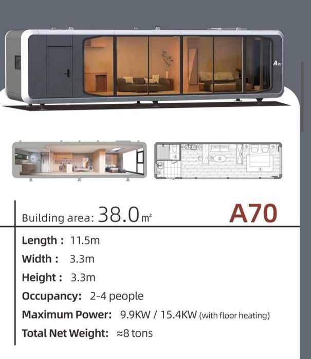 Capsula / casa  modulara 0012