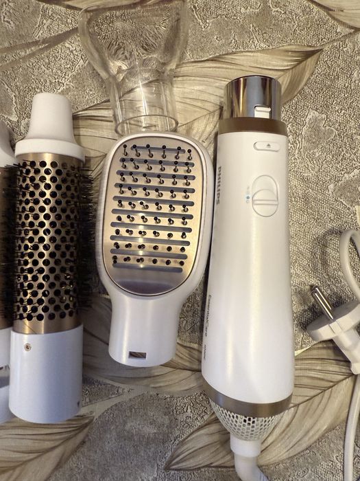 Електрическа четка за коса Philips - BHA310/00, 800W, бяла