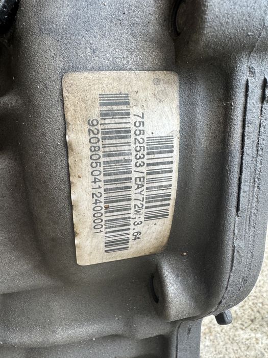 Преден диференциал 3.64, бмв х5,е70(diferencial bmw x5,70)