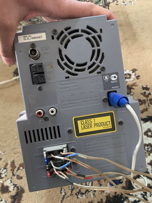 Музыкальный центр panassonic