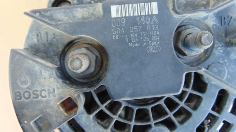 Alternator fiat Ducato 3.0 Iveco Daily 3.0 Peugeot boxer citroen jumper 140 amperi