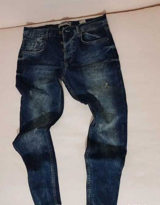 Blugi slim barbati,marimea M,stare perfecta(modificati)