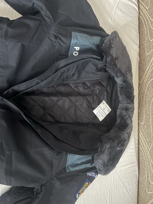 Scurta cu mesada detasabila si guler blana naturala