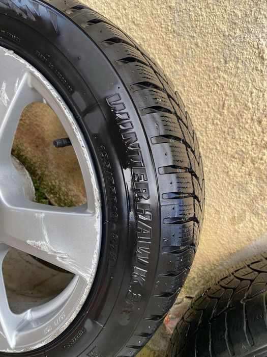 Jante Mercedes originale cu anvelope iarna