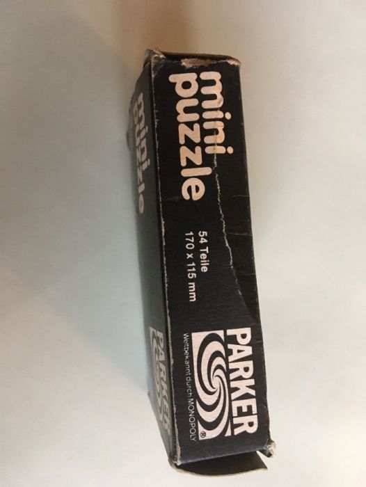 set puzzle ideal cadou  PARKER Star Wars 1977 original f rar. complet