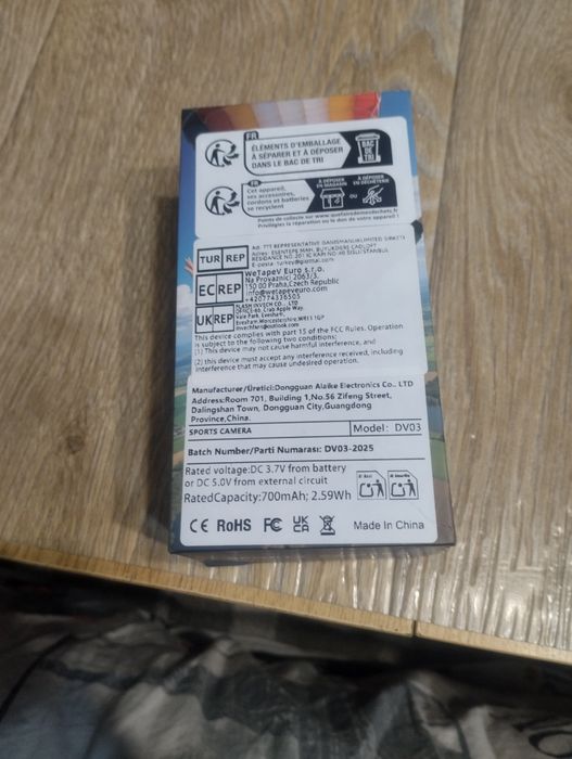 Спортна Екшън Камера DV03 – 4K Ultra HD, Компактна и Стилна