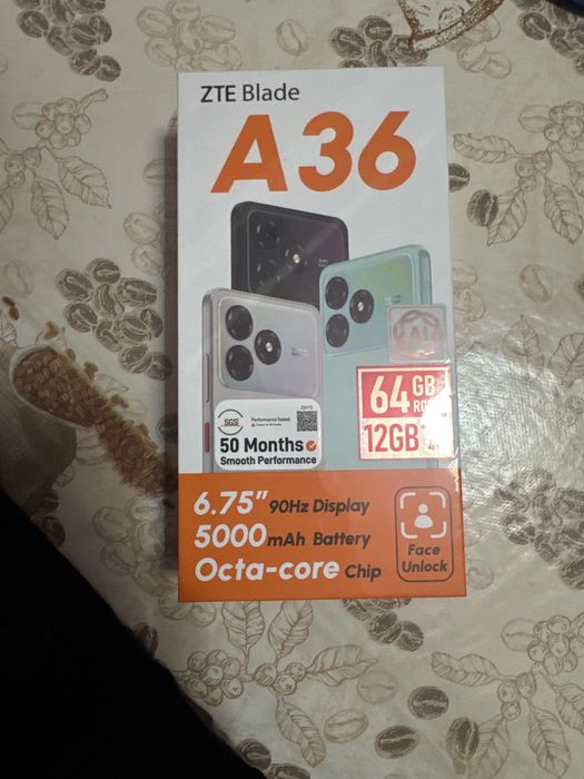 Телефон zte blade a36