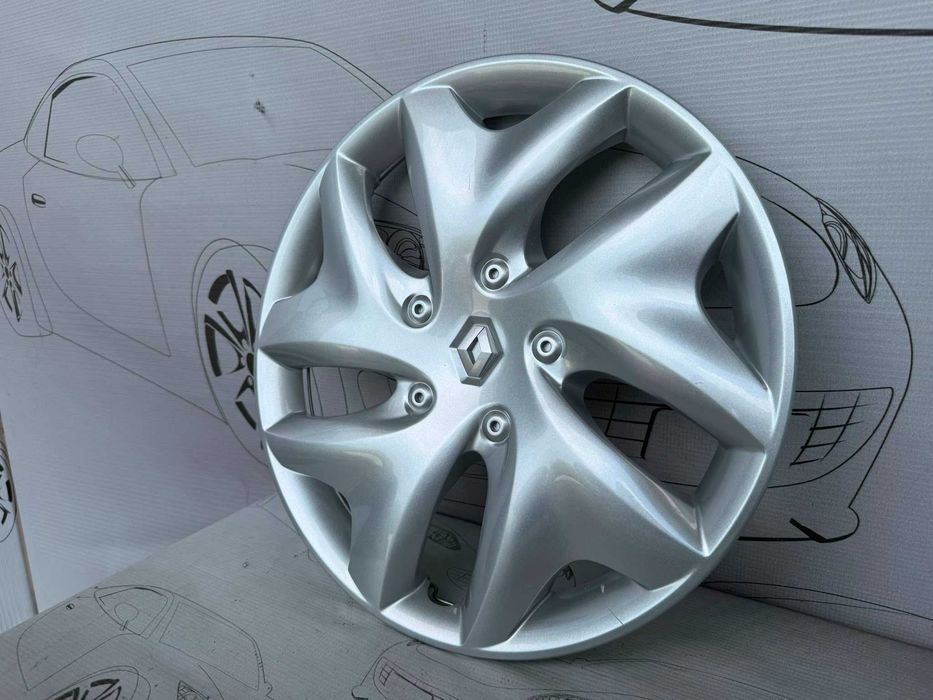 Capac Roată R15 Gri Argintiu Renault Megane III 403152442R 2014 / [2009-2016] / (4B2)