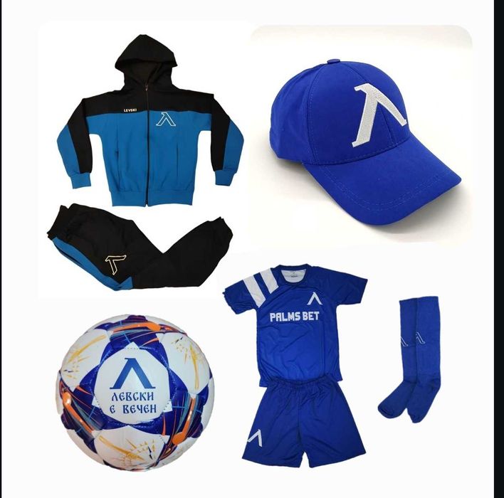 СЕТ Екип Роналдо Манчестър 25г Екип + Топка Шапка Анцуг Чорапи