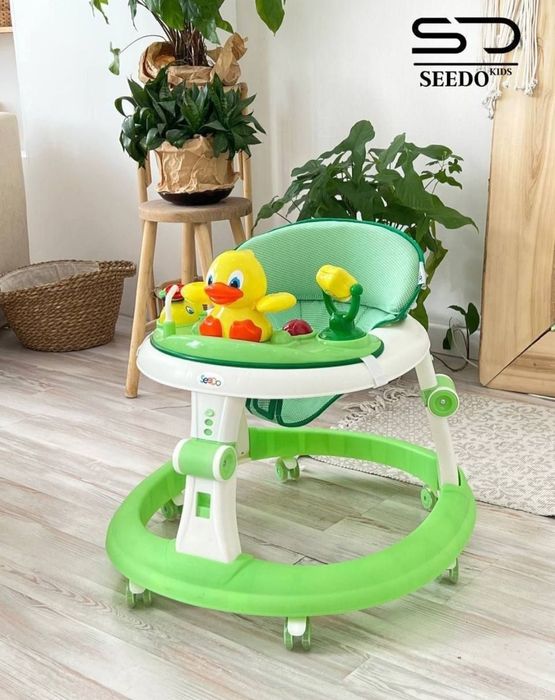 Даставка бесплатная. Детский ходунки