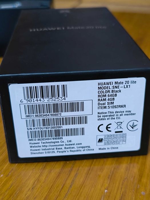 Huawei mate 20 lite