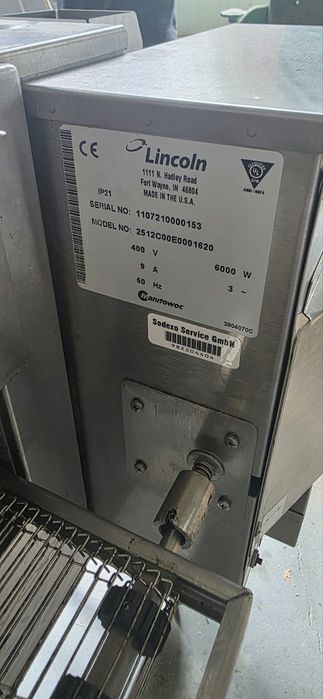 Lincoln pizza тунелна пицарка