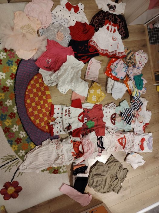 Летни дрехи за момиче - 3/6 месеца!