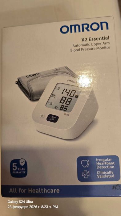 апарат за кръвно Omron M2+
