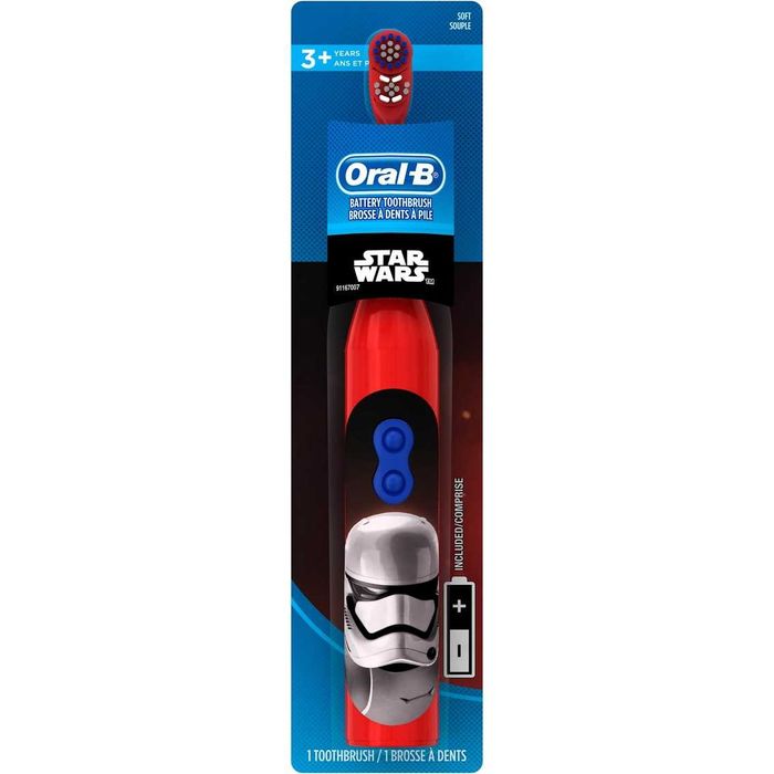 Oral-B  Детская электронная зубная щётка + Duracell Батарейка внутри