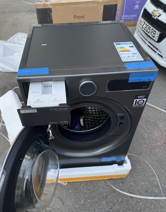 Стирально-сушильная машина IMMER 12/8 кг Carbon T12DD Inverter