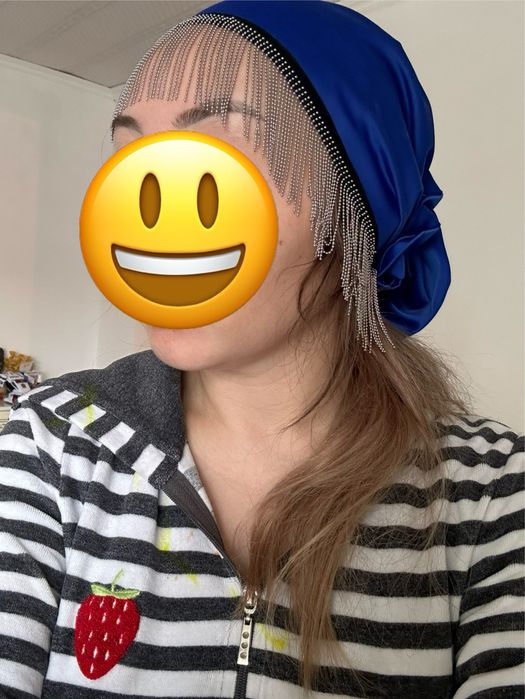 Продам тюрбан новый ,атлас материал,