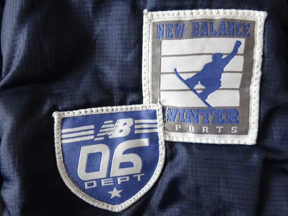 NEW BALANCE Geaca Jacheta Sacou Vesta cu Gluga a Intoarce Albastru M