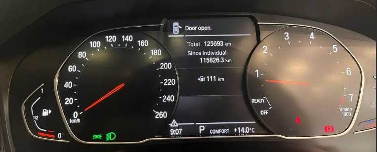 Километраж BMW Live Cockpit Plus за BMW 3 Серия (G20/G21) / – 214500 км 320D