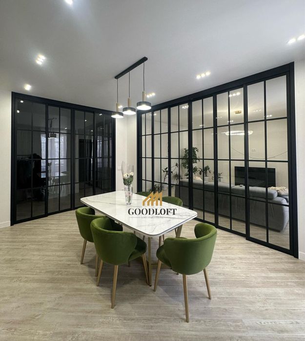 Стеклянные перегородки | Раздвижные двери | Oynali eshiklar | Loft |